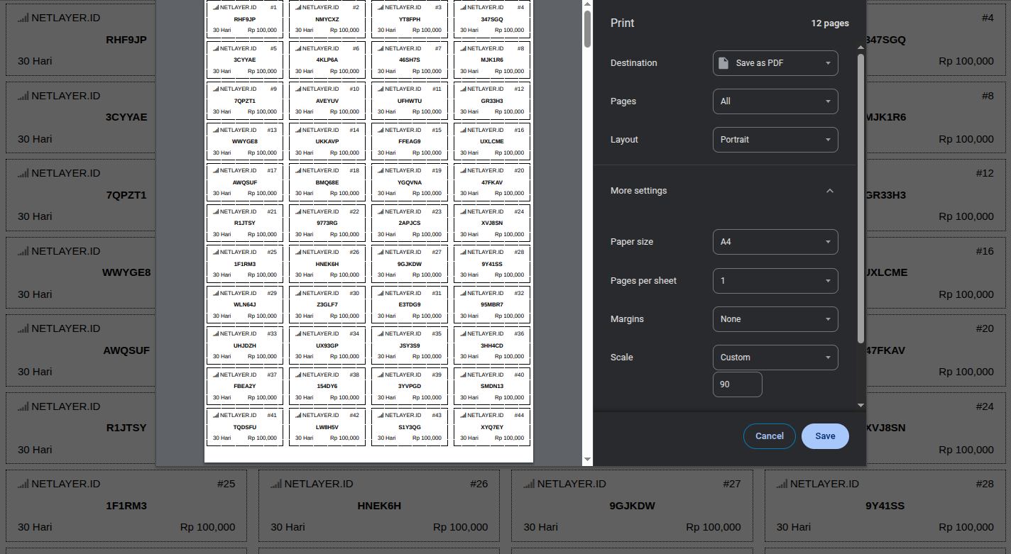 Menambahkan Dan Mengelola Voucher Hotspot Netlayer