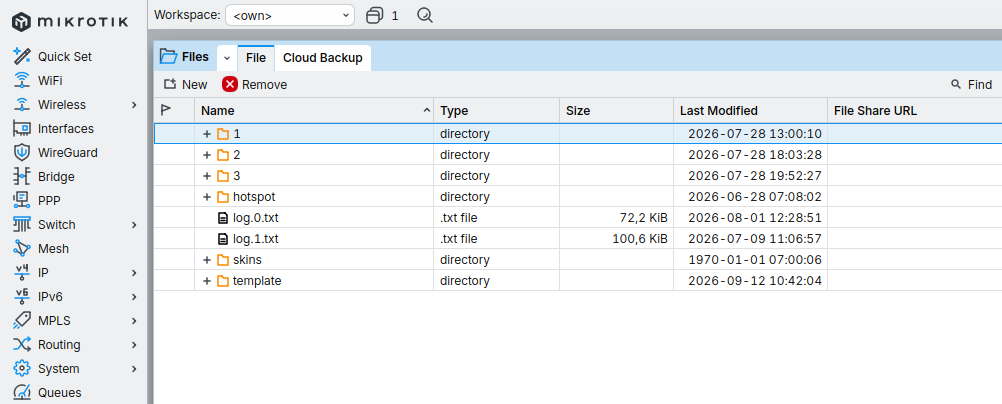 Konfigurasi Captive Portal Mikrotik Netlayer