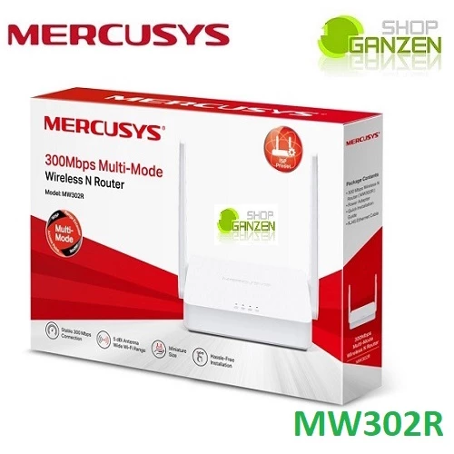 NETLAYER - Mercusys MW302R Router WiFi 300Mbps Multi-Mode Wireless N Route