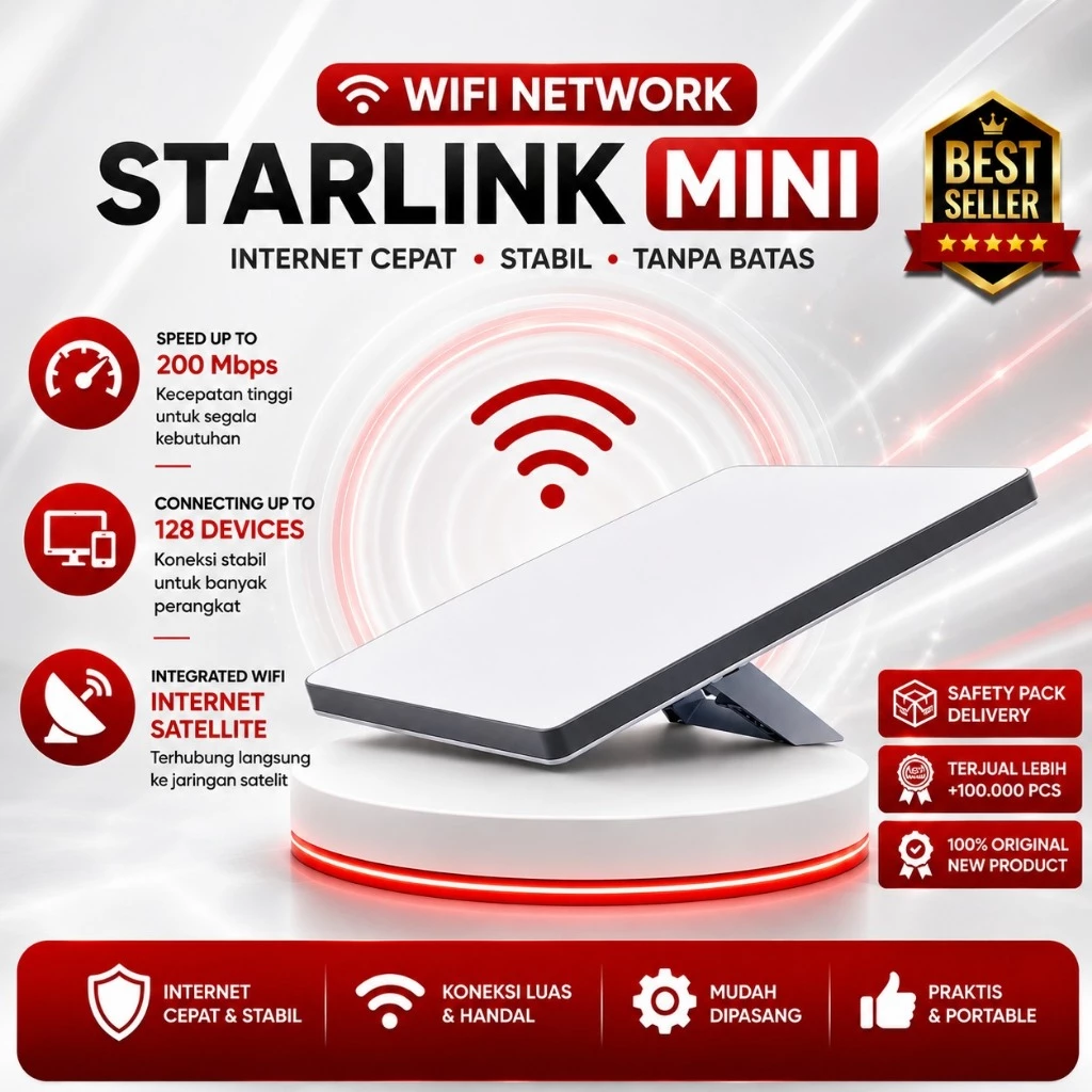 NETLAYER - STARLINK Mini / Gen3 V4 Portable Wifi Pocket Internet Satelite