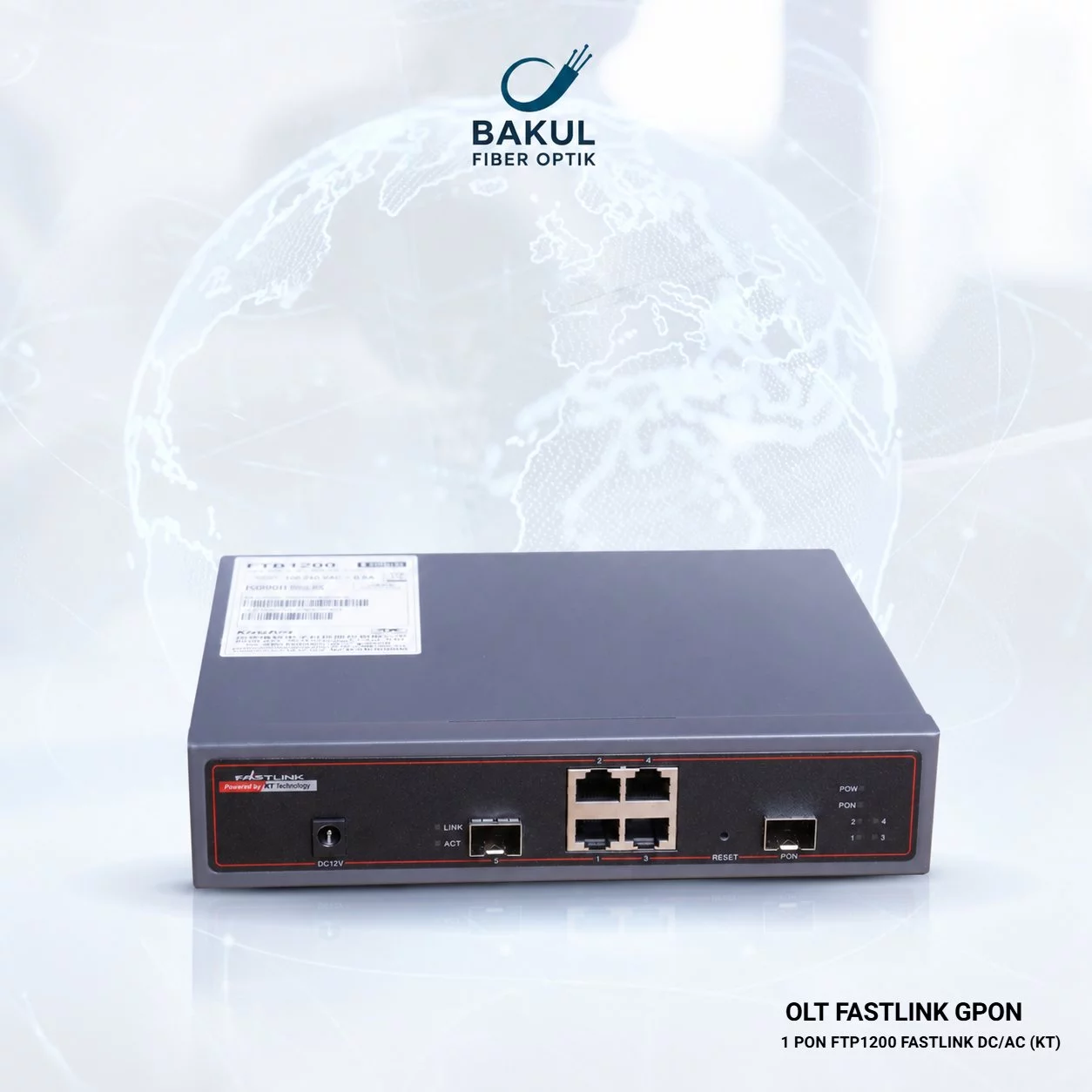 NETLAYER - OLT GPON 1 PON AC/DC FTB-1200 FASTLINK