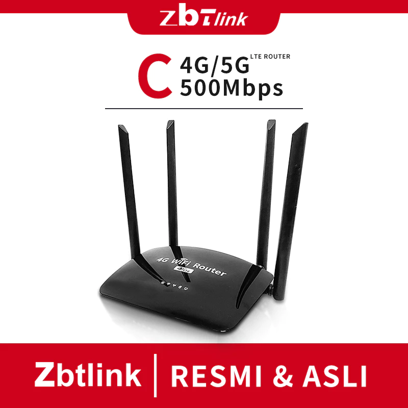 NETLAYER - Zbtlink router 4G portabel kartu SIM nirkabel WIFI cerdas wifi Stock